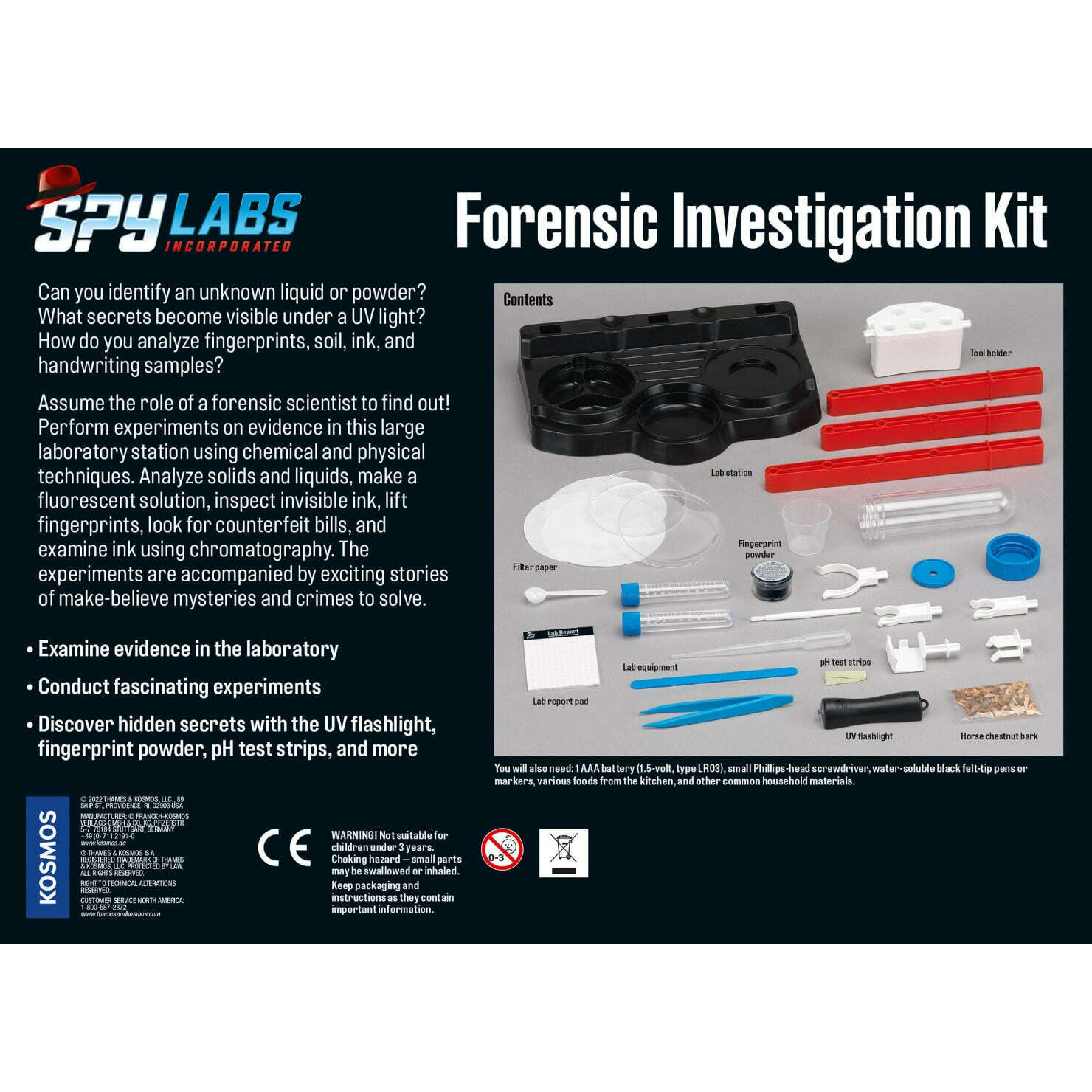 Toys N Tuck:Spy Labs Forensic Investigation Kit,Spy Labs