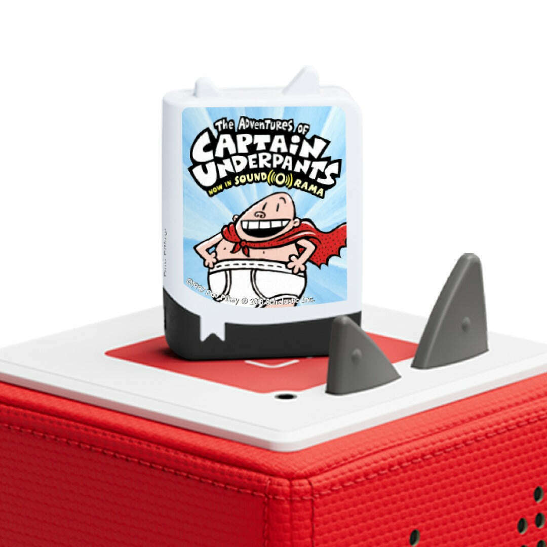 Toys N Tuck:Tonies Book Pocket Tonies Audiobook The Adventures Of Captain Underpants,Tonies