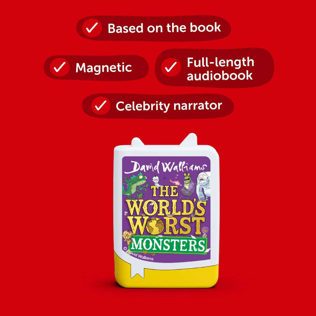 Toys N Tuck:Tonies Book Pocket Tonies Audiobook The World's Worst Monsters,Tonies