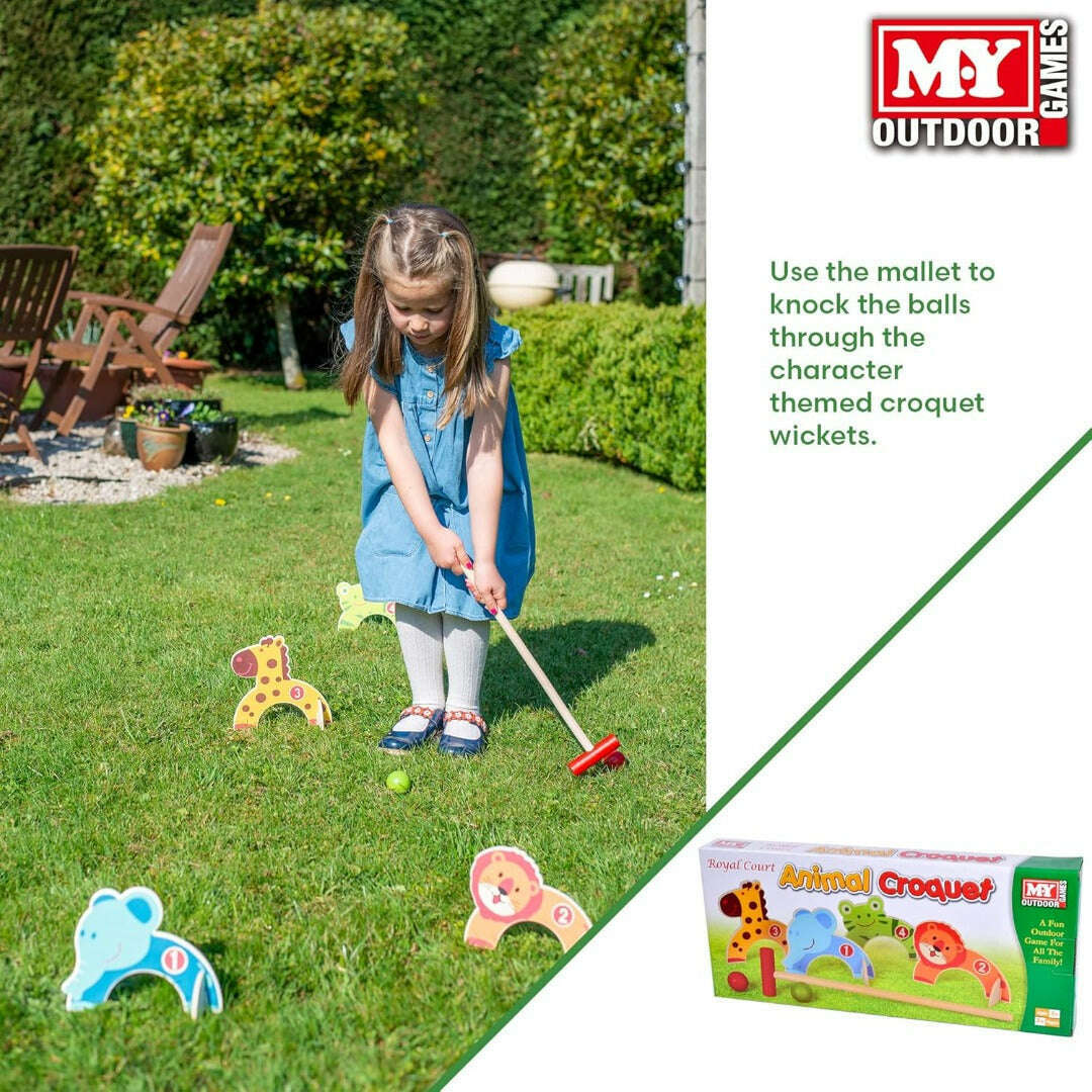 Toys N Tuck:M.Y Royal Court Animal Croquet,Kandy Toys