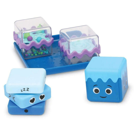 Toys N Tuck:Learning Resources Cool Down Cubes Sensory Fidget Set,Learning Resources