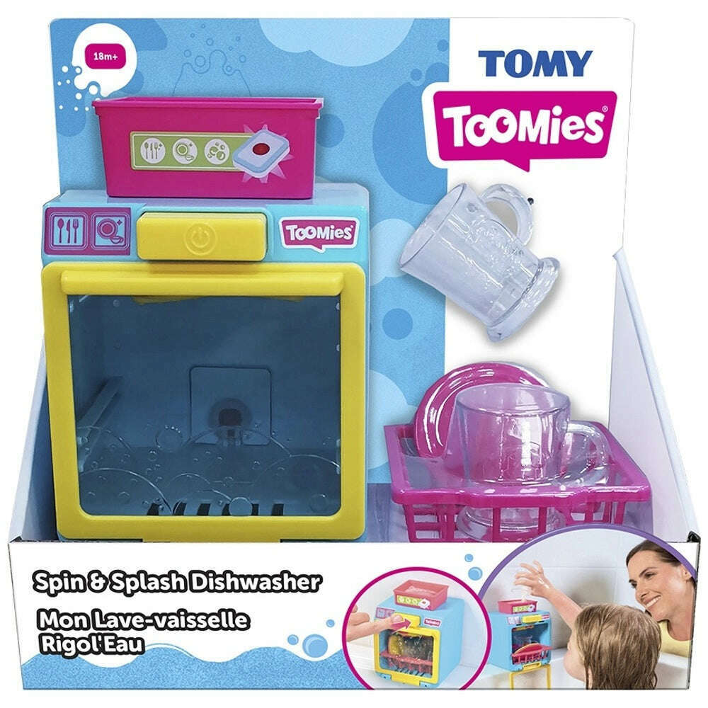 Toys N Tuck:Tomy Toomies Spin & Splash Dishwasher,Tomy