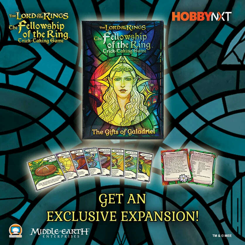 Toys N Tuck:The Lord Of The Rings Fellowship Of The Ring Trick-Taking Game,Asmodee