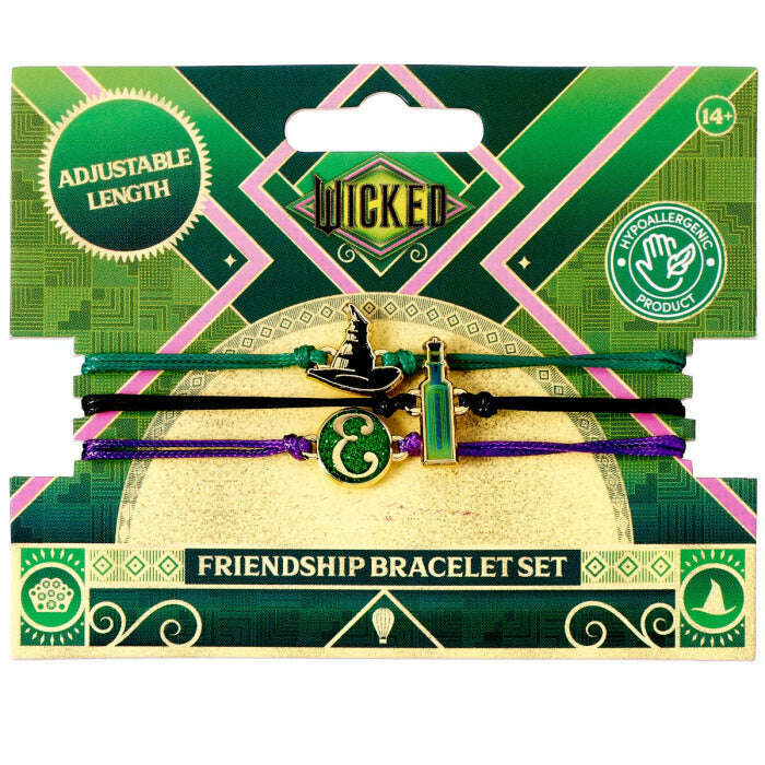 Toys N Tuck:Wicked Friendship Bracelet Set - Elphaba,Wicked