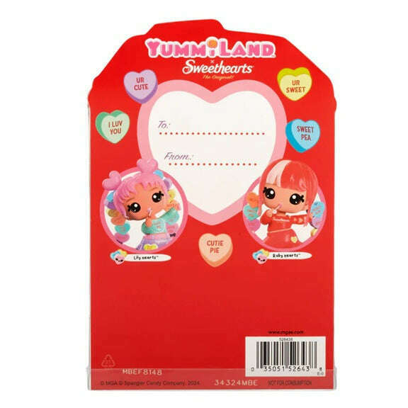 Toys N Tuck:Yummiland Lipgloss Doll Sweethearts Series - Lily Hearts,Yummiland