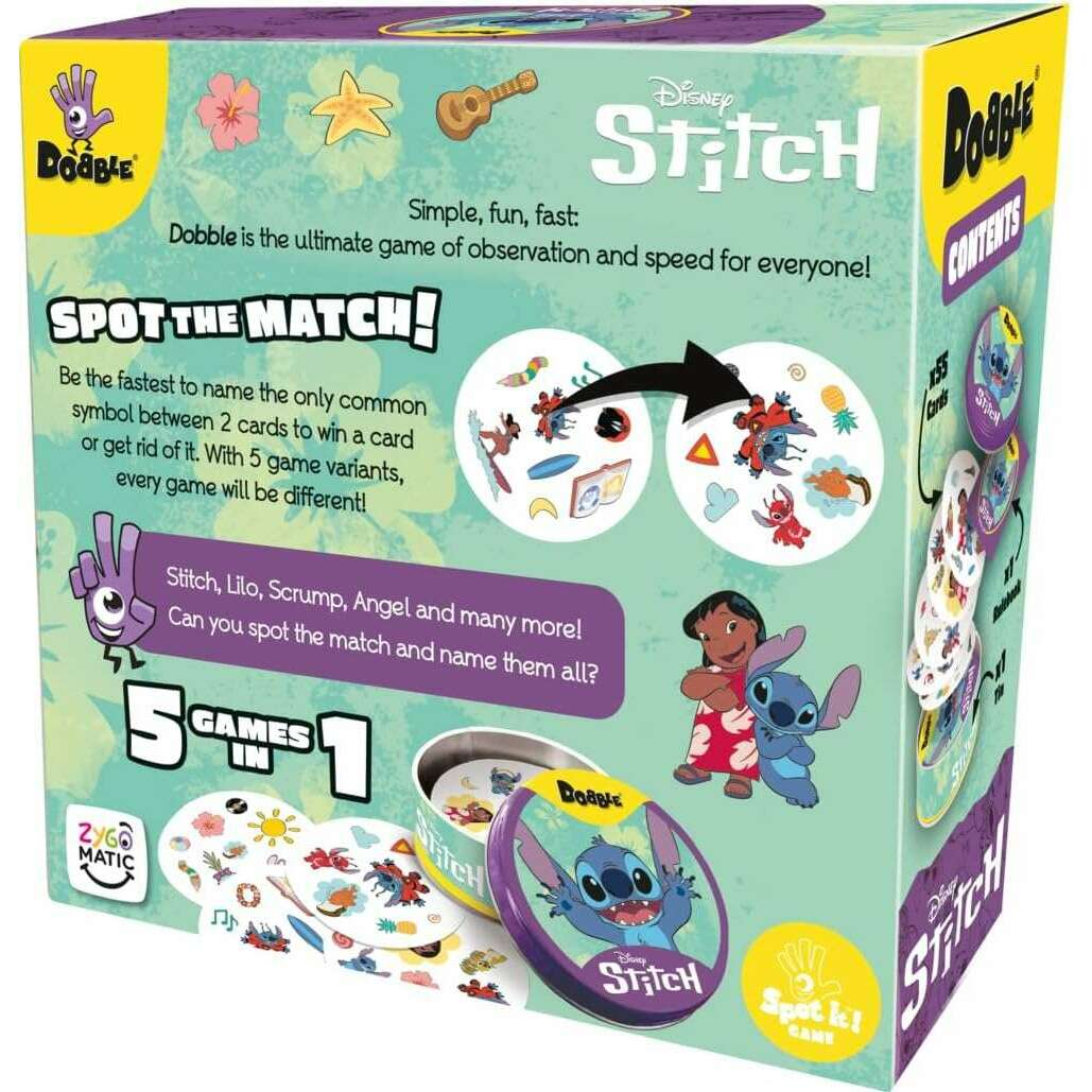 Toys N Tuck:Dobble Disney Stitch,Stitch