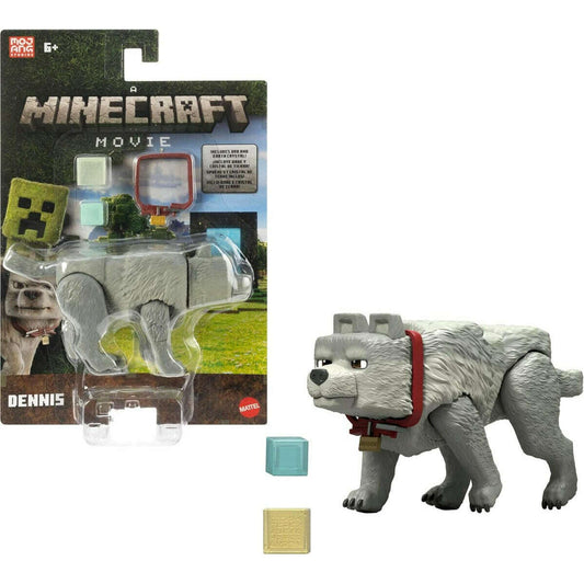 Toys N Tuck:Minecraft Movie 4 Inch Action Figure - Dennis,Minecraft