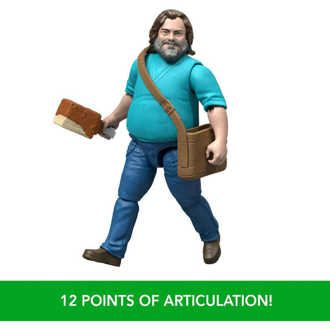 Toys N Tuck:Minecraft Movie 4 Inch Action Figure - Steve,Minecraft