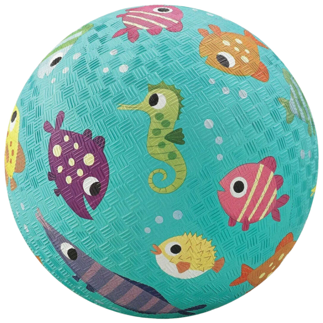 Toys N Tuck:Crocodile Creek 7'' Playground Ball - Fish,Crocodile Creek
