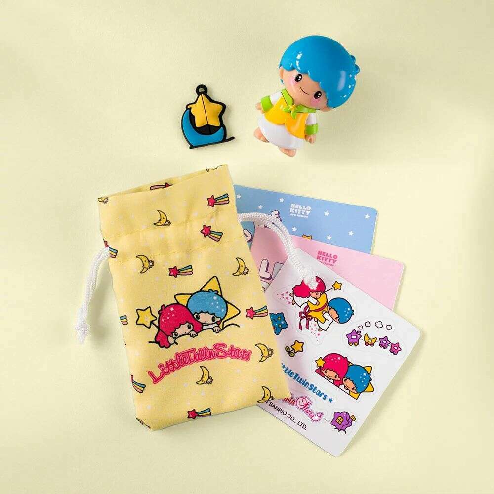 Toys N Tuck:Hello Kitty & Friends Figure & Accessory Box - Little Twin Stars Kiki,Hello Kitty
