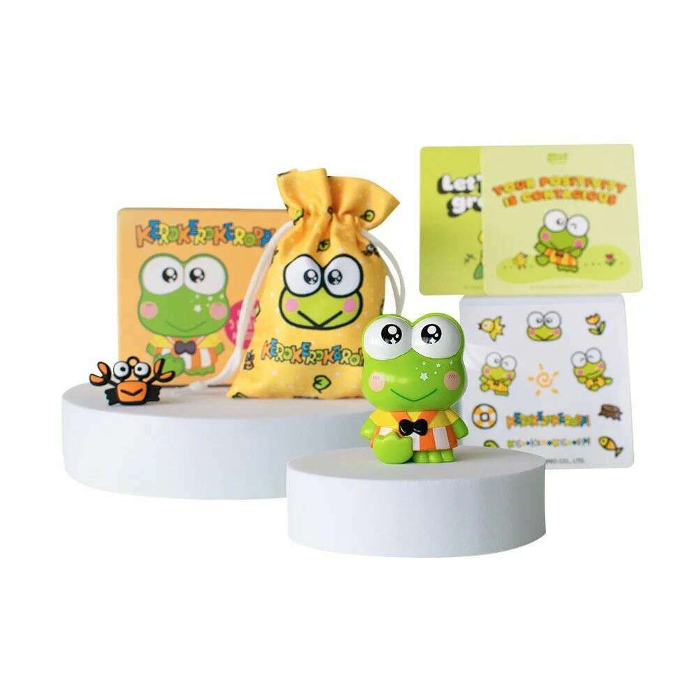 Toys N Tuck:Hello Kitty & Friends Figure & Accessory Box - Kerokerokeroppi,Hello Kitty