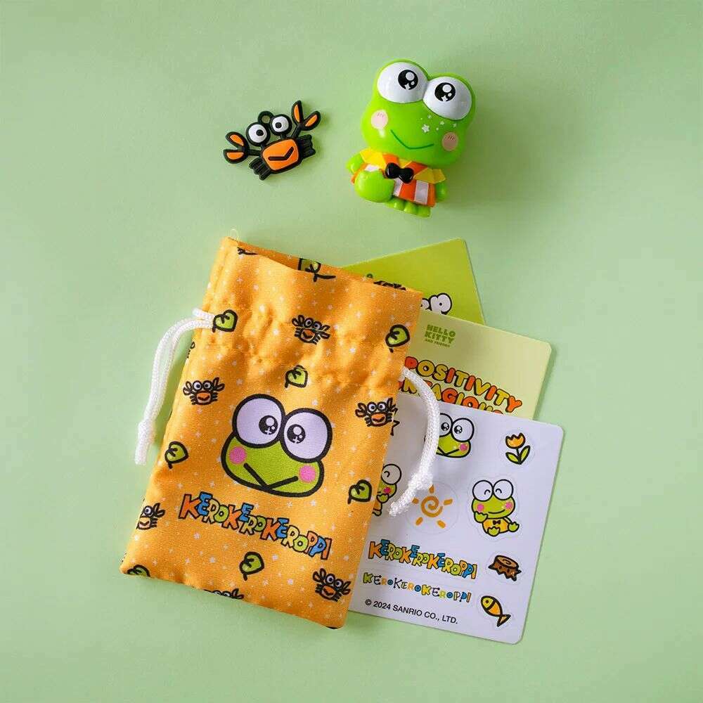 Toys N Tuck:Hello Kitty & Friends Figure & Accessory Box - Kerokerokeroppi,Hello Kitty