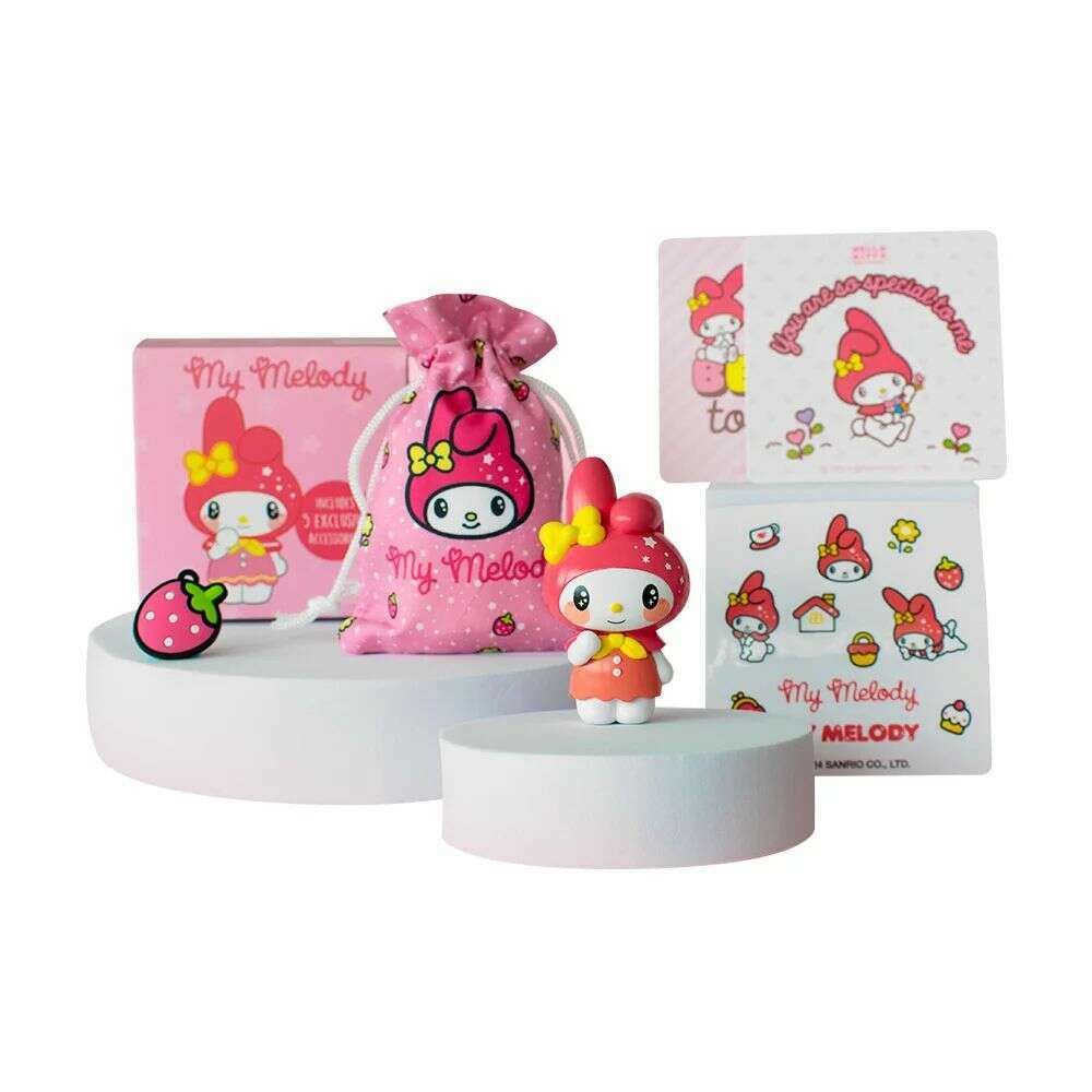 Toys N Tuck:Hello Kitty & Friends Figure & Accessory Box - My Melody,Hello Kitty