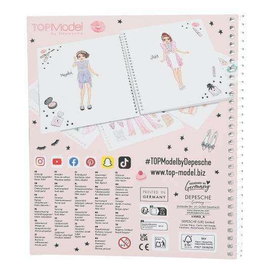 Toys N Tuck:Depesche Top Model Create Your Glam Look,Top Model