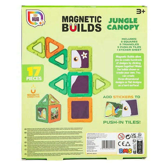Toys N Tuck:Magnetic Builds - Jungle Canopy,Magnetic Builds
