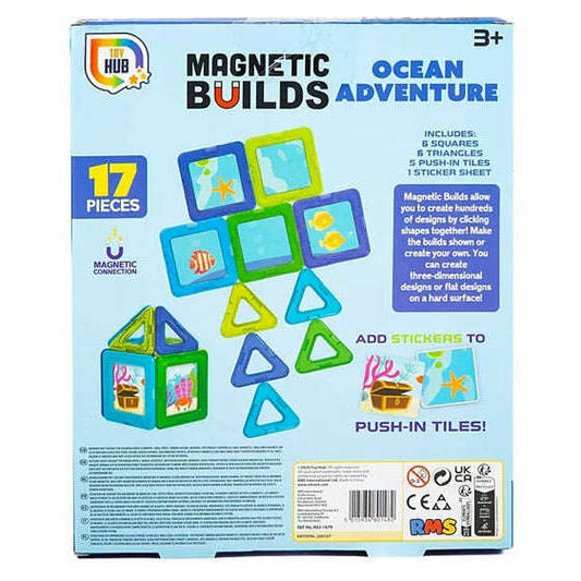 Toys N Tuck:Magnetic Builds - Ocean Adventure,Magnetic Builds
