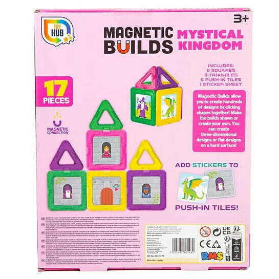 Toys N Tuck:Magnetic Builds - Mystical Kingdom,Magnetic Builds