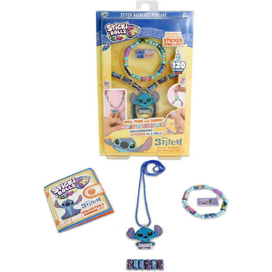 Toys N Tuck:Sticki Rolls Disney Stitch Necklace Pendant,Sticki Rolls