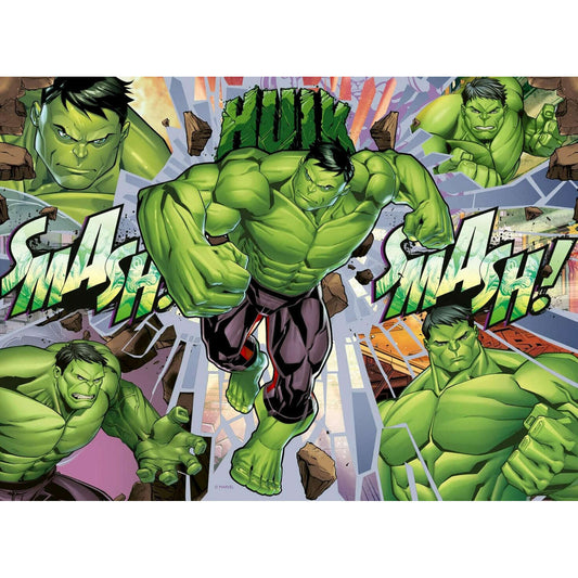 Toys N Tuck:Ravensburger 100 XXL Piece Puzzle Marvel Hulk,Marvel