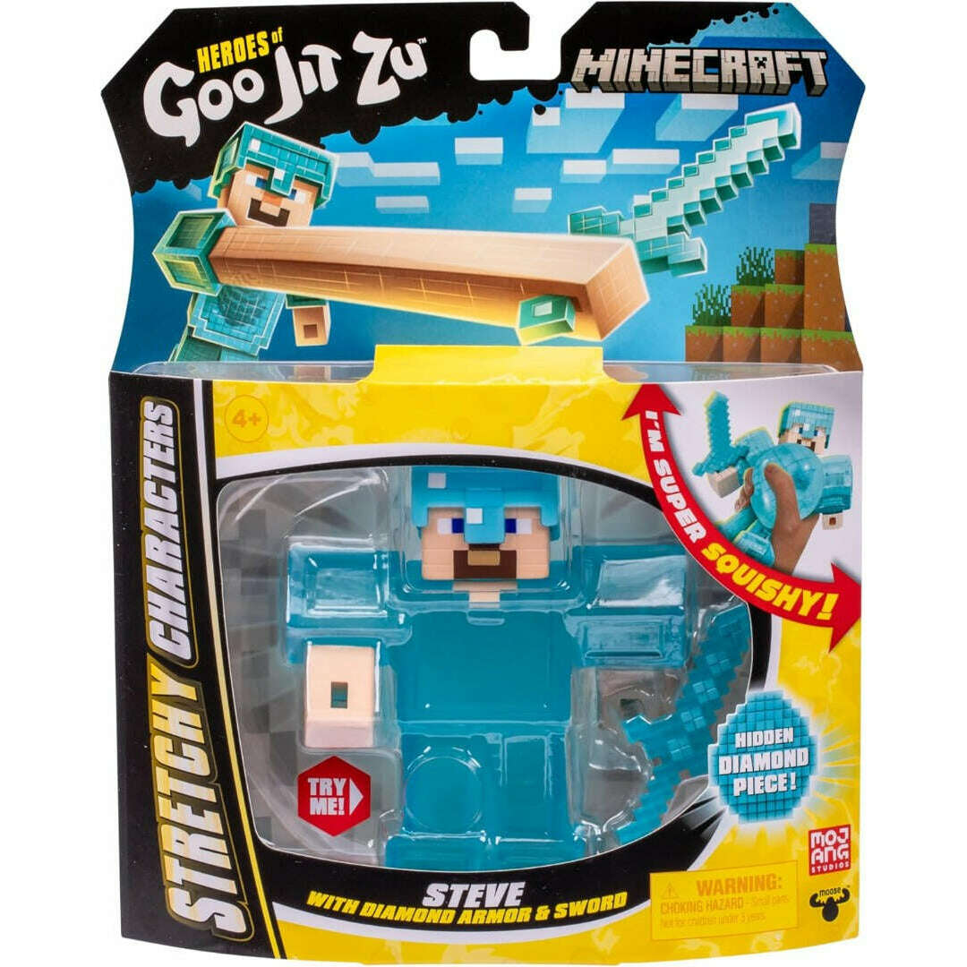 Toys N Tuck:Heroes of Goo Jit Zu Minecraft Steve,Goo Jit Zu
