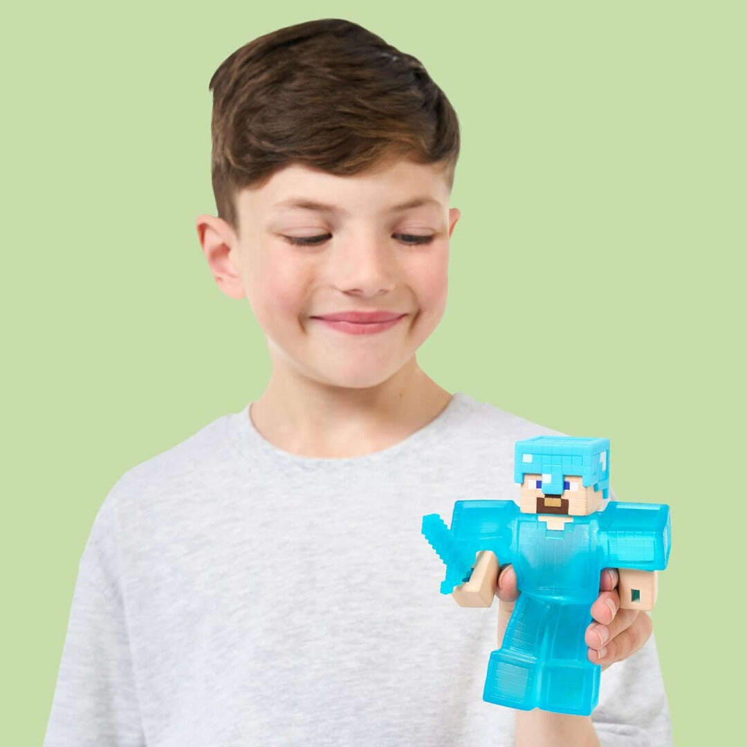 Toys N Tuck:Heroes of Goo Jit Zu Minecraft Steve,Goo Jit Zu