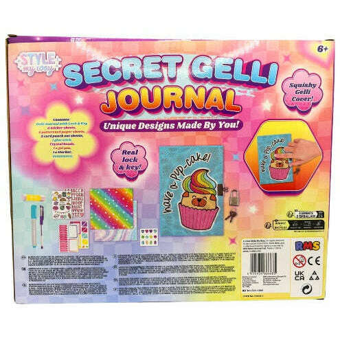 Toys N Tuck:Style My Way Secret Gelli Journal,Style My Way