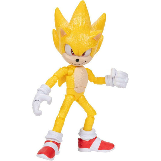Toys N Tuck:Sonic The Hedgehog 3 Movie 5 Inch Figure - Super Sonic,Sonic The Hedgehog
