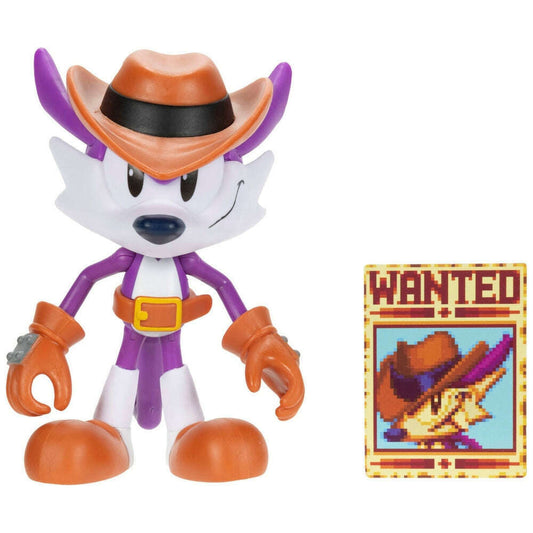 Toys N Tuck:Sonic The Hedgehog 4 Inch Figure - Fang with Wanted Poster,Sonic The Hedgehog