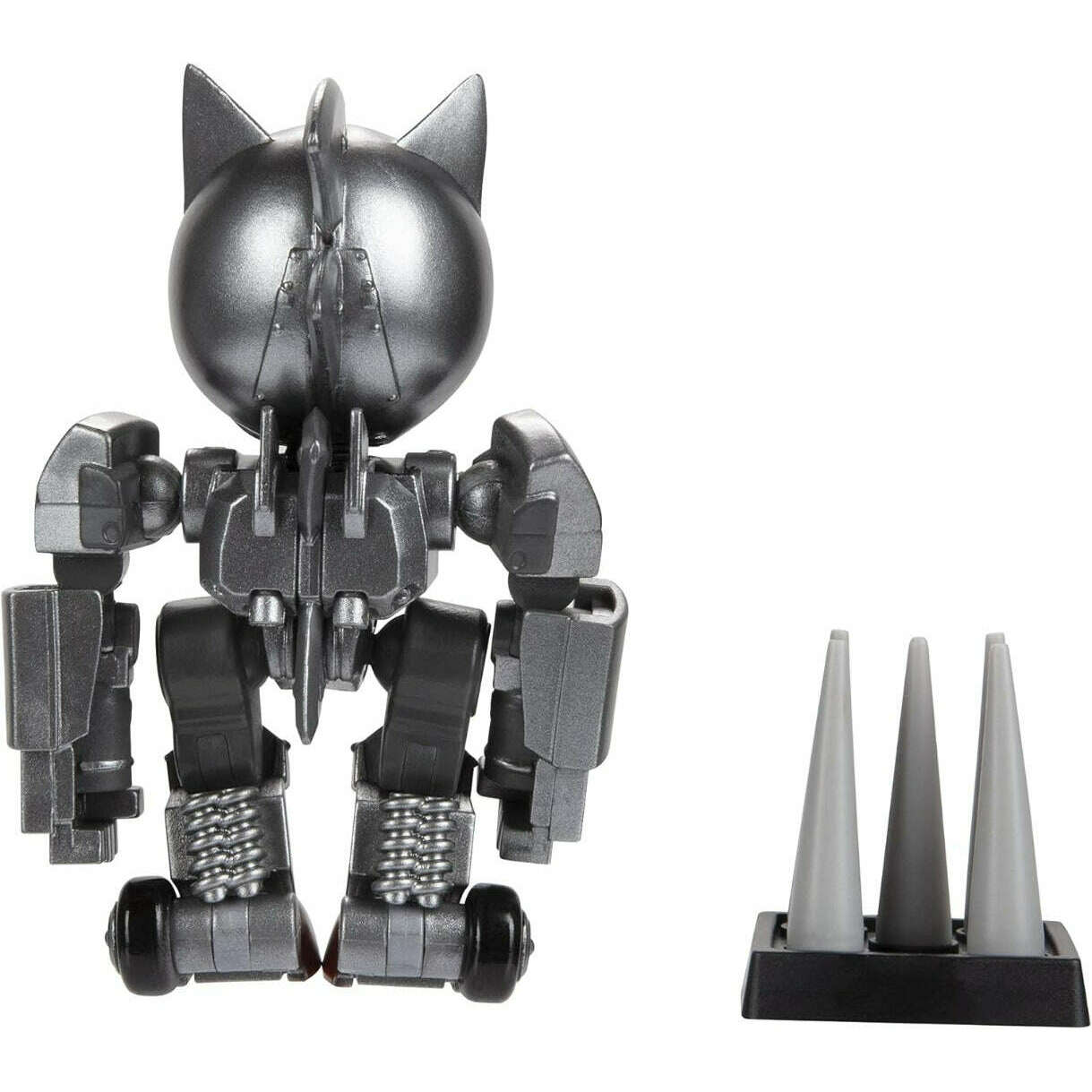 Toys N Tuck:Sonic The Hedgehog 4 Inch Figure - Mecha Sonic with Spike Trap,Sonic The Hedgehog