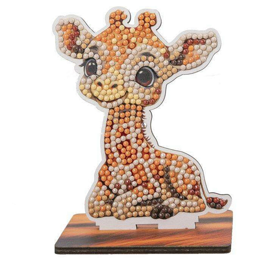 Toys N Tuck:Crystal Art Wildlife Buddies Safari Series 5 - Giaffe,Crystal Art