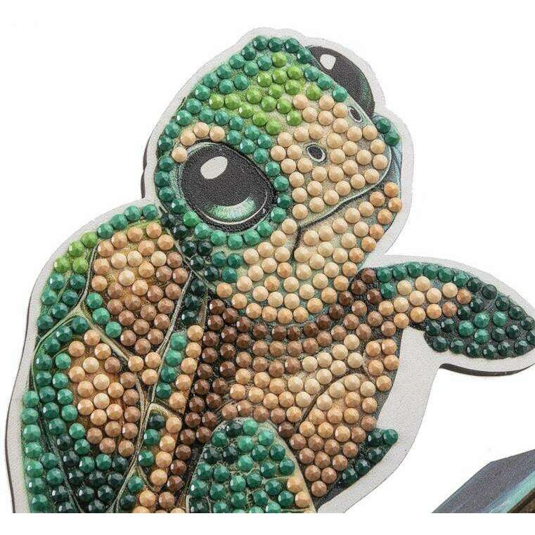Toys N Tuck:Crystal Art Wildlife Buddies Ocean Series 5 - Turtle,Crystal Art