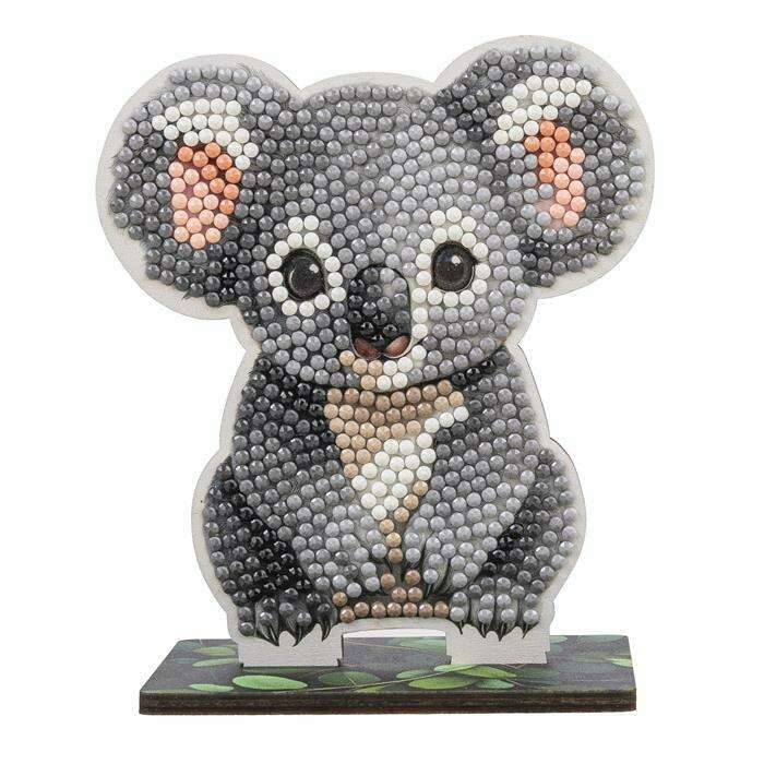 Toys N Tuck:Crystal Art Wildlife Buddies Down Under Series 5 - Koala,Crystal Art