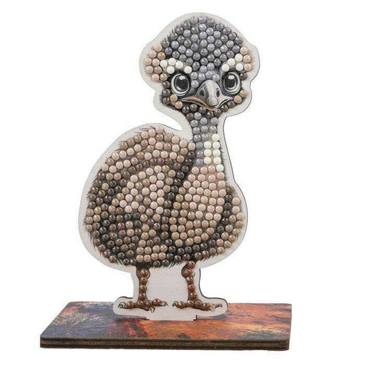 Toys N Tuck:Crystal Art Wildlife Buddies Down Under Series 5 - Emu,Crystal Art