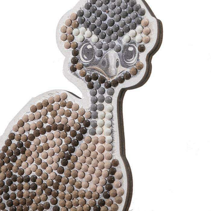 Toys N Tuck:Crystal Art Wildlife Buddies Down Under Series 5 - Emu,Crystal Art