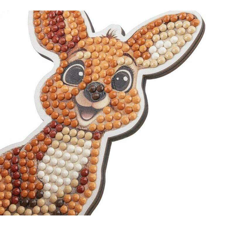 Toys N Tuck:Crystal Art Wildlife Buddies Down Under Series 5 - Kangaroo,Crystal Art