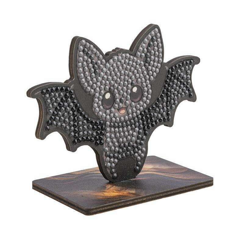 Toys N Tuck:Crystal Art Wildlife Buddies Misunderstood Series 5 - Bat,Crystal Art