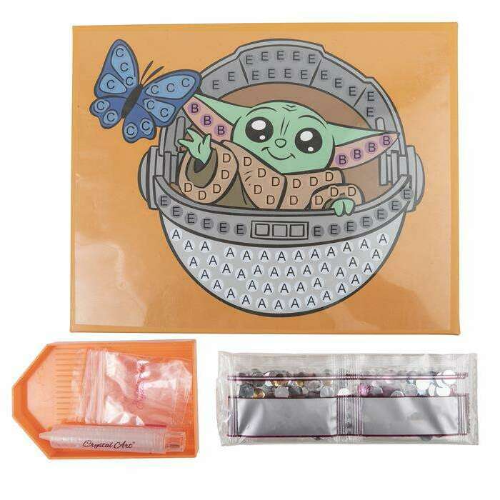 Toys N Tuck:Crystal Art Junior Star Wars Grogu,Crystal Art