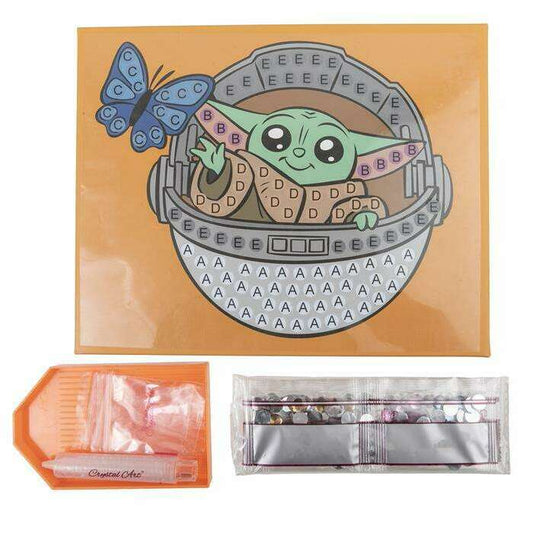 Toys N Tuck:Crystal Art Junior Star Wars Grogu,Crystal Art