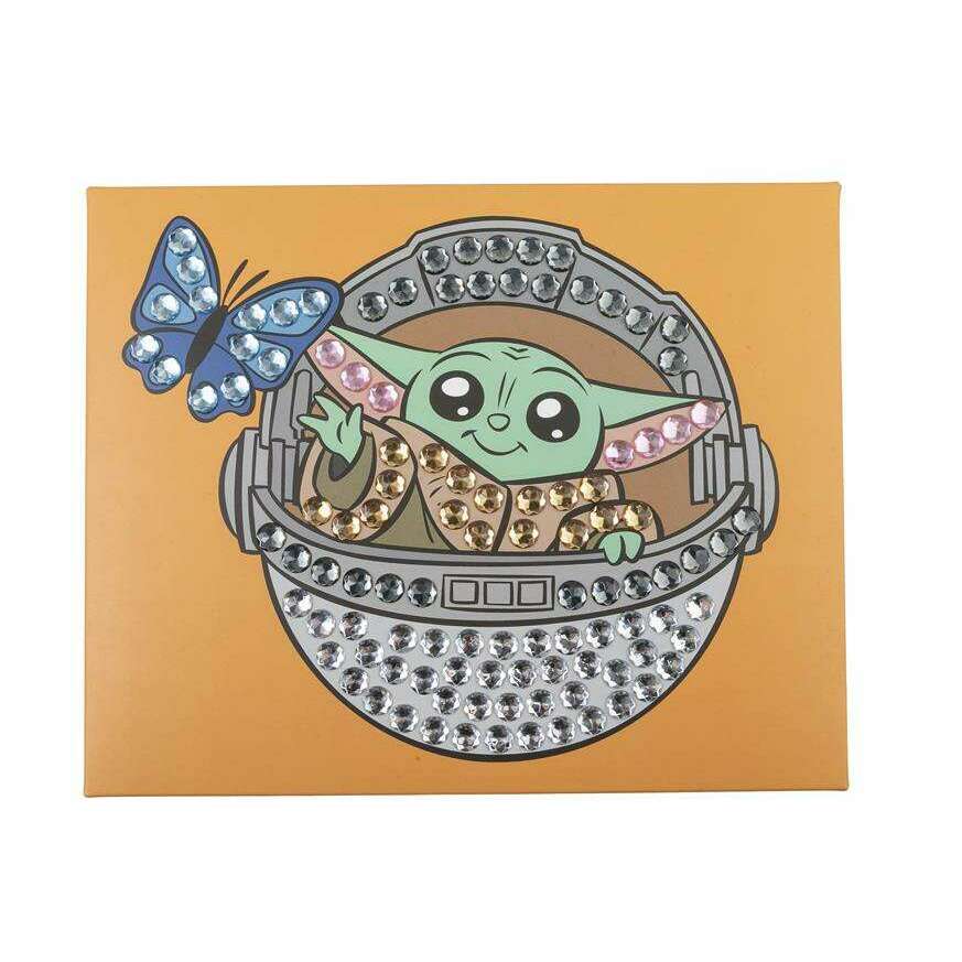 Toys N Tuck:Crystal Art Junior Star Wars Grogu,Crystal Art