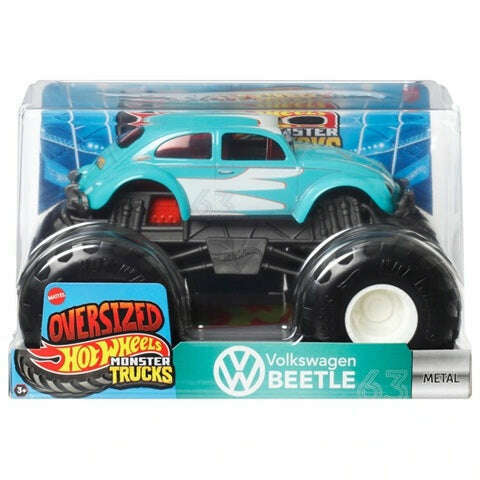 Toys N Tuck:Hot Wheels Monster Trucks Oversized - Volkswagen Beetle,Hot Wheels