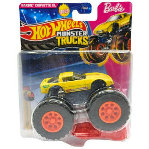 Toys N Tuck:Hot Wheels Monster Trucks - Barbie Corvette XL,Hot Wheels