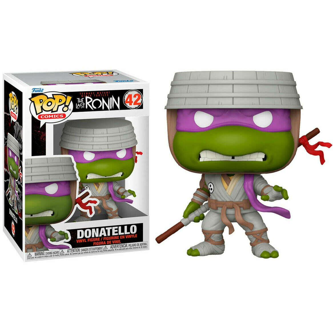 Toys N Tuck:Pop! Vinyl - Teenage Mutant Ninja Turtles The Last Ronin - Donatello 42,Teenage Mutant Ninja Turtles