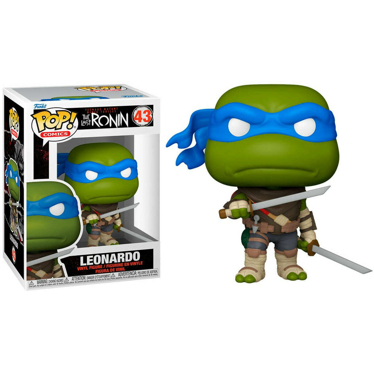 Toys N Tuck:Pop! Vinyl - Teenage Mutant Ninja Turtles The Last Ronin - Leonardo 43,Teenage Mutant Ninja Turtles
