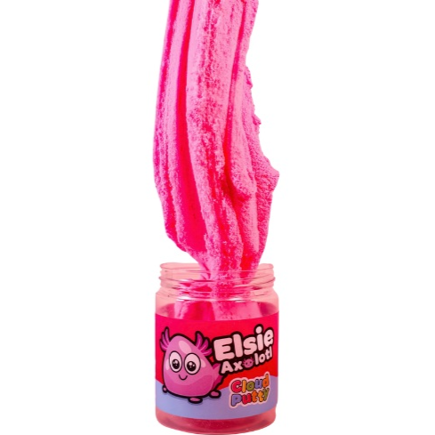 Toys N Tuck:Putty Pals Elsie Axolotl Cloud Putty,Putty Pals