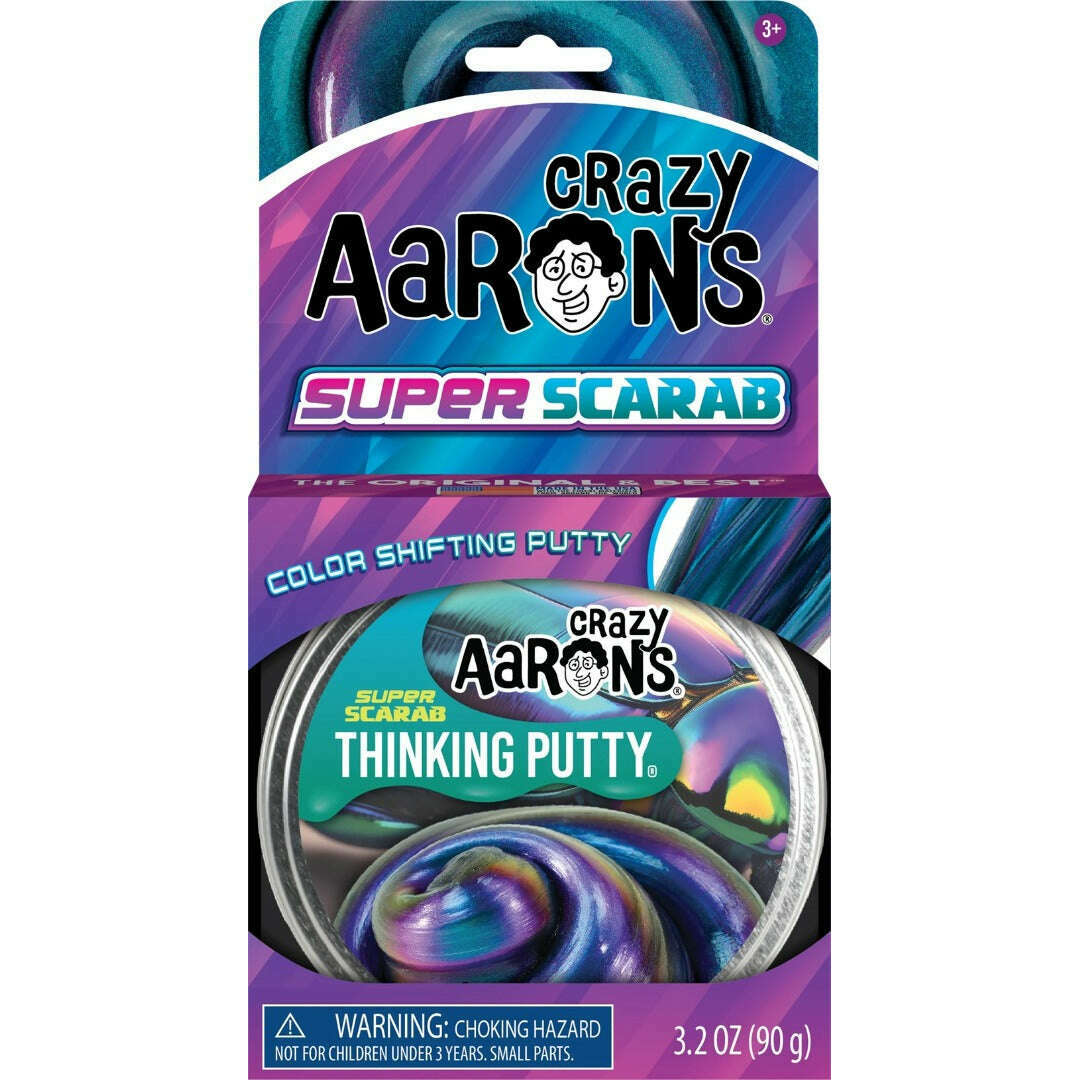 Toys N Tuck:Crazy Aaron's Thinking Putty - Super Scarab,Crazy Aaron's
