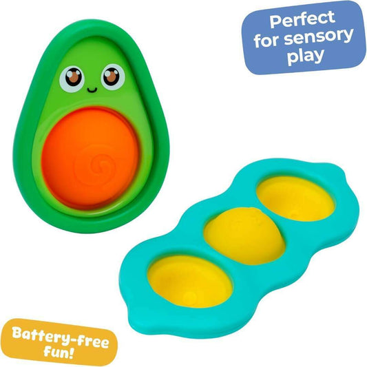 Toys N Tuck:Play Tots Avocado & Bean Popper,Play Tots