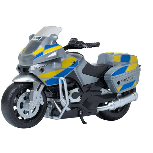 Toys N Tuck:Motor Zone Lights & Sound Police Bike,Motor Zone