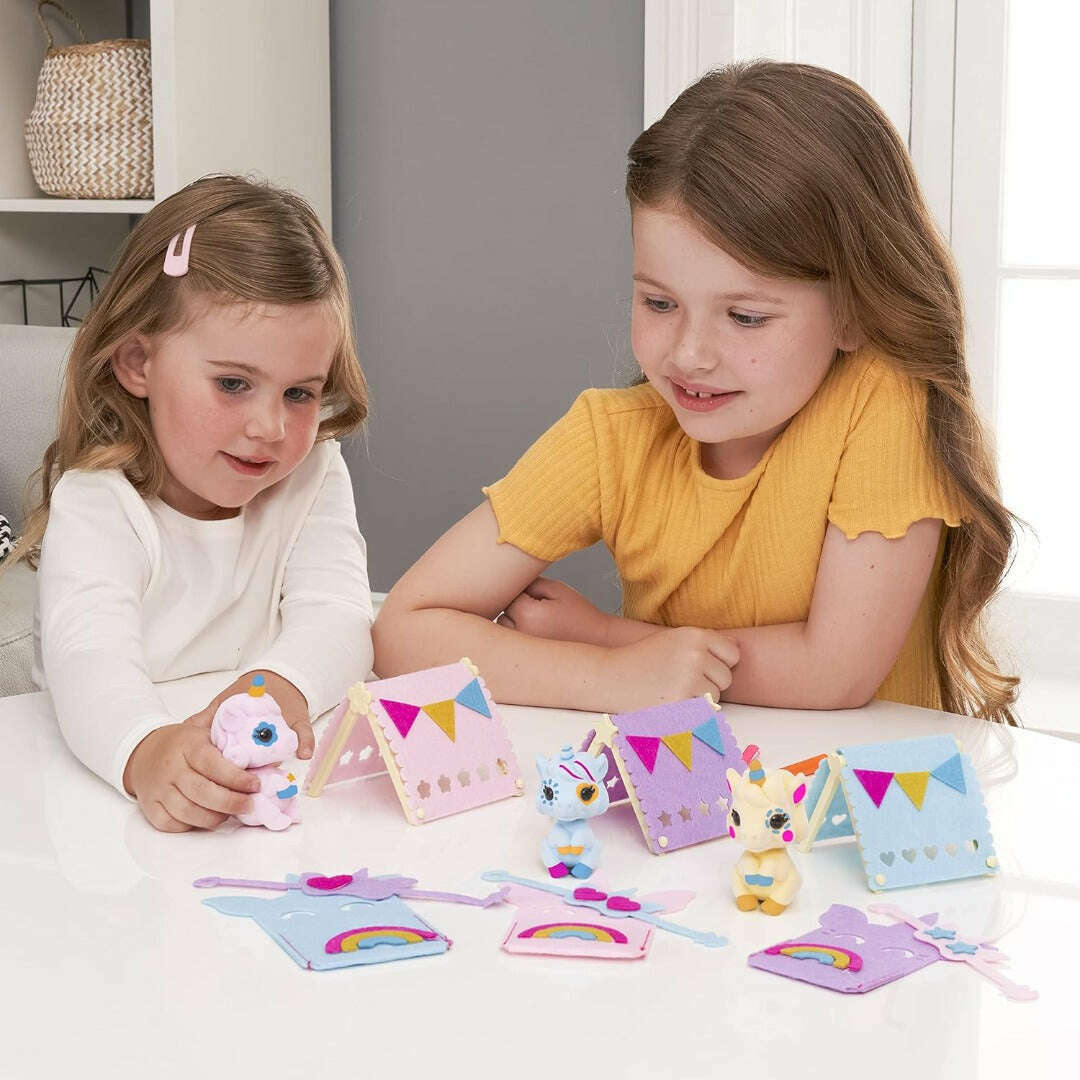 Toys N Tuck:Fuzzikins Unicorn Sleepover,Fuzzikins