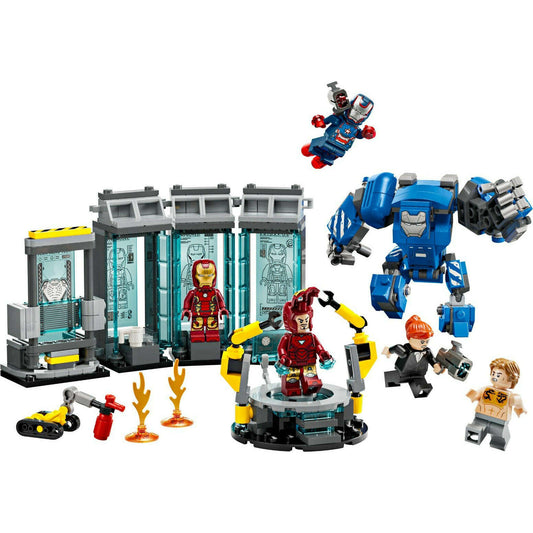 Toys N Tuck:Lego 76315 Marvel Iron Man's Laboratory: Hall of Armor,Lego Marvel