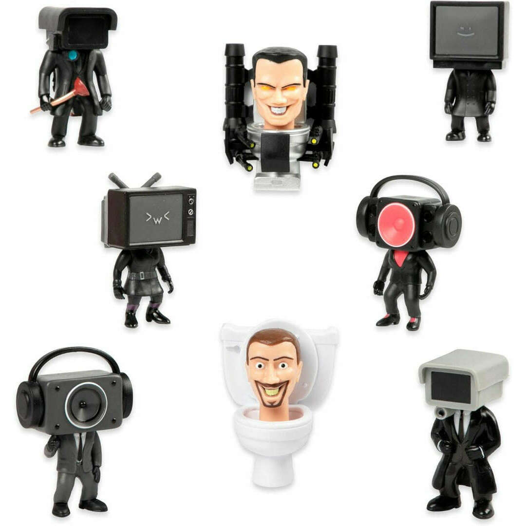 Toys N Tuck:Skibidi Toilet Mystery Collector Figure Series 1,Skibidi Toilet